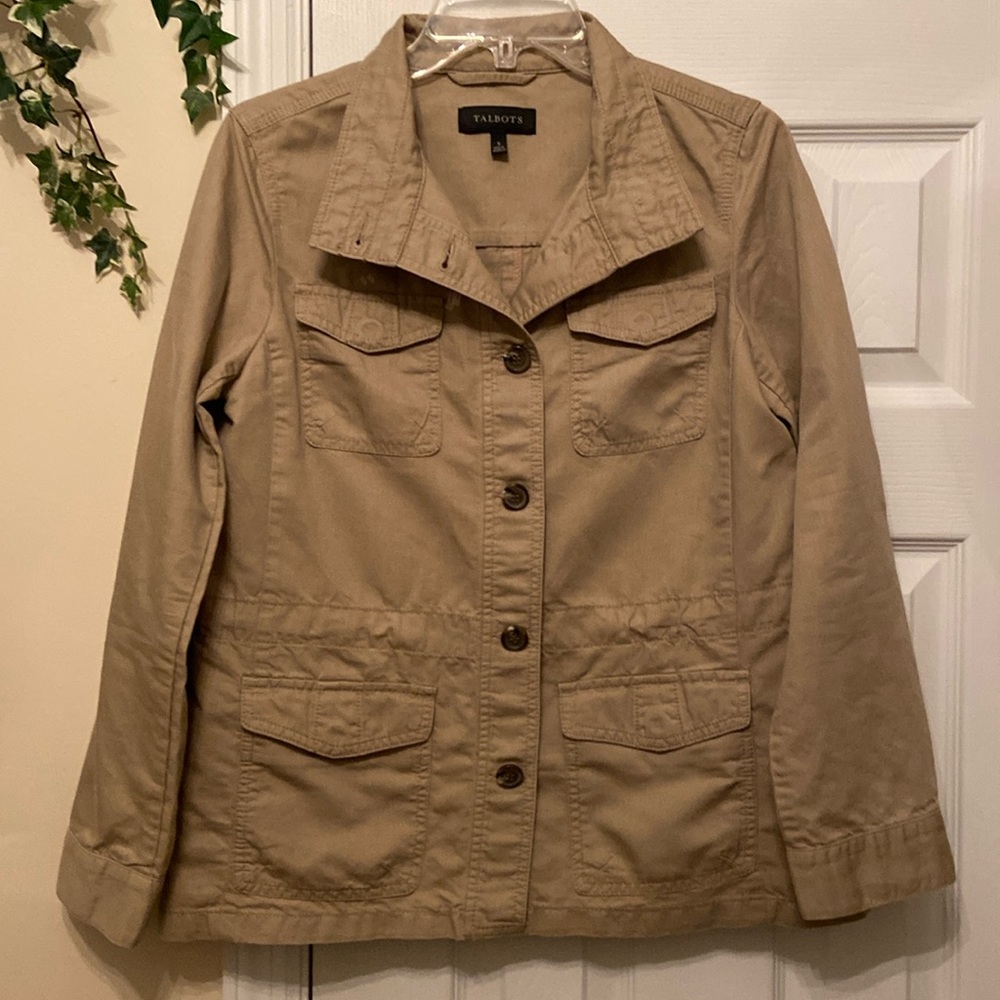 Talbots Tan Lightweight Jacket